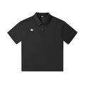 Drop Shoulder Short-Sleeve Polo