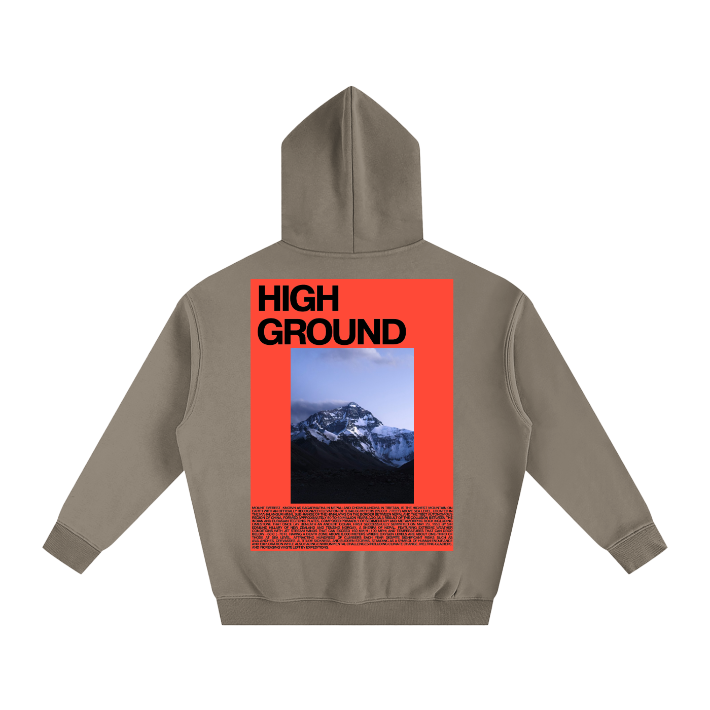 Oversize Fleeced Hoodie