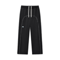 Contrast-Stitched Fleece Sweatpants